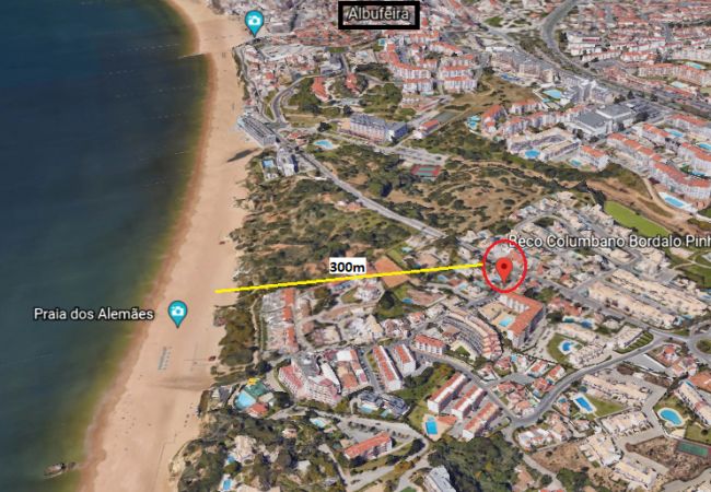 Apartment in Albufeira - #005 Shared Pool w/ Private Parking, 350 mts Beach