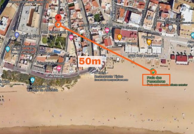 Apartment in Albufeira - #097 Fully Equiped, Ocean Side, 50 mts Beach